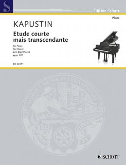 Etude courte mais transcendante op. 149 Standard