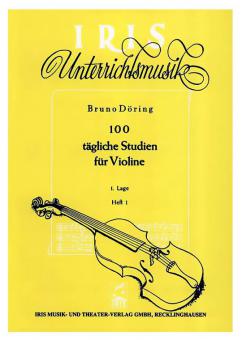 100 tägliche Studien für Violine Heft 1 