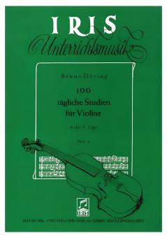 100 tägliche Studien für Violine Heft 4 