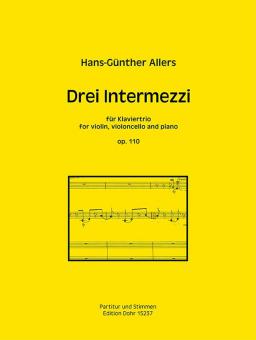 Drei Intermezzi op. 110 