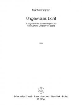 Ungewisses Licht 