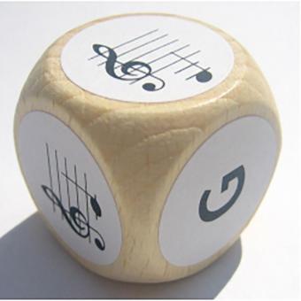 Notenwürfel für Geige 