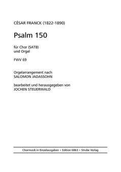 Psalm 150 FWV 69 