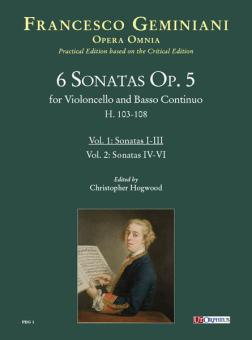 6 Sonatas Vol. 1 op. 5 H.103-108 