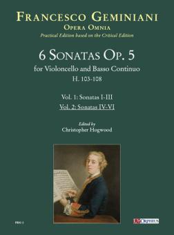 6 Sonatas Vol. 2 op. 5 H.103-108 