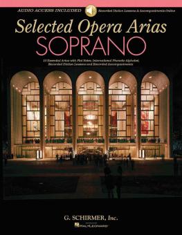 Selected Opera Arias - Soprano Edition (with Online Audio) 