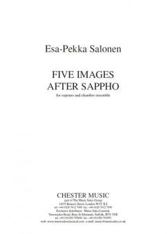 Five Images After Sappho 