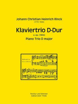 Klaviertrio D-Dur o.op. 