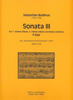Sonata III F-Dur 