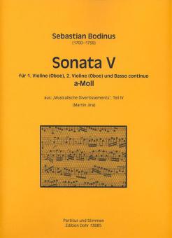 Sonata V a-Moll 