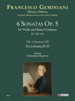 6 Sonatas op. 5 Vol. 2 