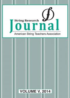 String Research Journal: Volume V, 2014 