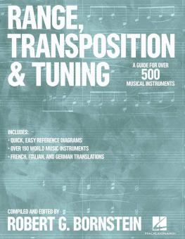 Range, Transposition and Tuning 