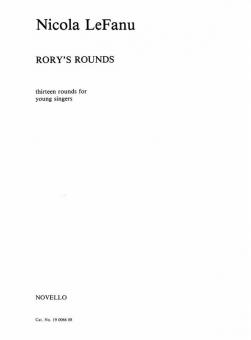 Rory's Rounds For Young Singers 