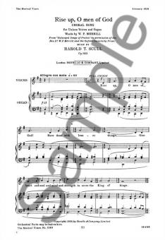 Rise Up, O Men Of God 