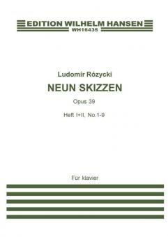 Neun Skizzen, Op.39, No.1-9 