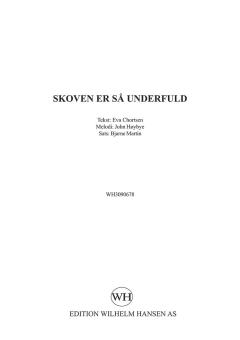 Skoven Er Sa Underfuld 