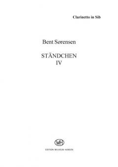 Ständchen IV - Arr. 2010 