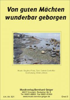 Von guten Mächten wunderbar geborgen 
