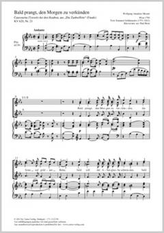 Bald prangt, den Morgen zu verkünden 