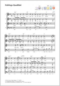 Frühlings-Quodlibet Standard