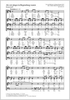 Als wir jüngst in Regensburg waren Standard