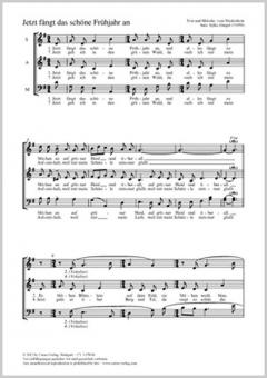 Jetzt fängt das schöne Frühjahr an Standard