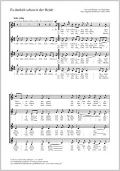 Es dunkelt schon in der Heide Standard