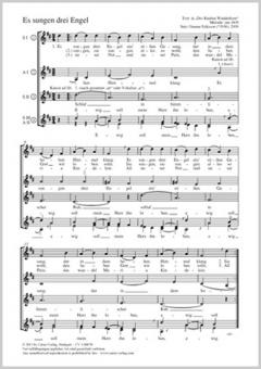 Es sungen drei Engel Standard