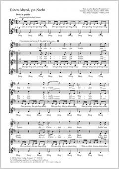 Guten Abend, gut Nacht Standard