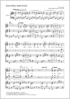 Jesus Christ, lamb of God Standard