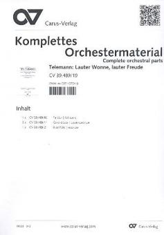 Lauter Wonne, lauter Freude 