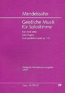 Werke für Solostimme und Orchester 