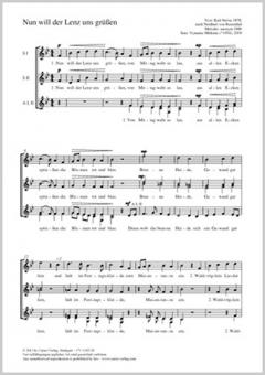 Nun will der Lenz uns grüßen Standard