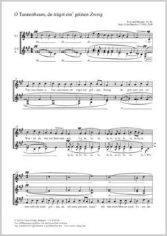 O Tannenbaum, du trägst ein' grünen Zweig Standard