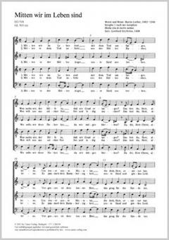 Mitten wir im Leben sind Standard