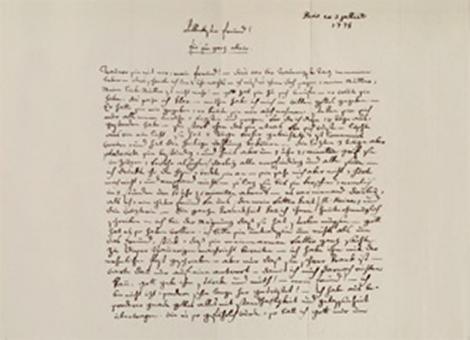 Brief an Abbé Joseph Bullinger über den Tod der Mutter 