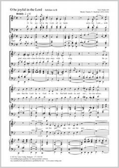 O be joyful in the Lord Standard