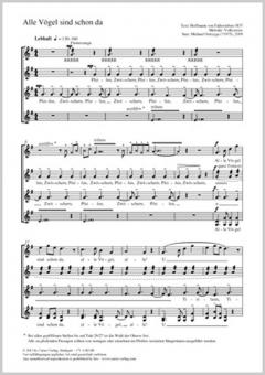 Alle Vögel sind schon da Standard