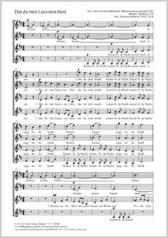 Dat du min Leevsten büst Standard