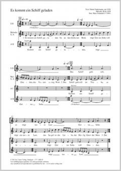 Es kommt ein Schiff geladen Standard