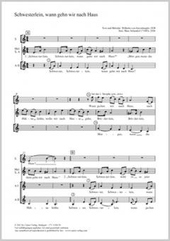 Schwesterlein, wann gehn wir nach Haus Standard
