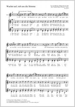 Wachet auf, ruft uns die Stimme Standard