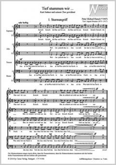 Tief stummen wir ... Standard