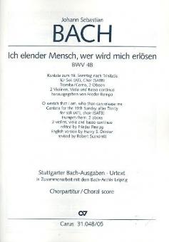 Ich elender Mensch, wer wird mich erlösen 