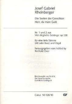 Die Seelen der Gerechten / Herr, du mein Gott 