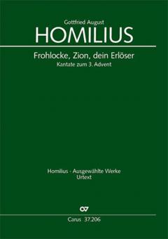Frohlocke, Zion, dein Erlöser 