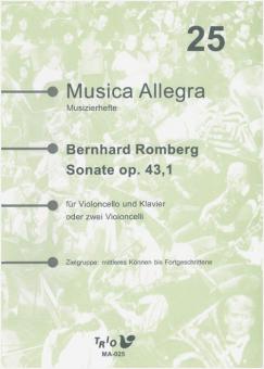 Sonate op. 43,1 