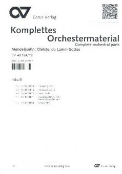 Christe, du Lamm Gottes 