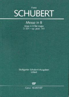 Messe in B-Dur D324 